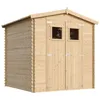 Gartenhaus Holz mit Boden Imprägnierte B216xL206xH216 cm/ Produktbild-Vorschau 2