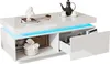 Sweiko Moderner Hochglanz-Couchtisch mit LED-Beleuchtung, Produktbild-Vorschau 8