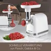 GOURMETmaxx Fleischwolf - Weiß Produktbild-Vorschau 4