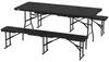 Outsunny: Opklapbare biertafel voor camping, set van 2 Productafbeelding-voorbeeld 1