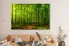 OneMillionCanvasses® - Leinwandbilder - 150x100 cm, Wald - Produktbild-Vorschau 3