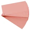 EXACOMPTA Trennstreifen 105 x 240 mm rosa 180 g/qm 100 Produktbild-Vorschau 1