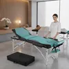 ALUMINIUM 3 ZONEN MASSAGELIEGE 2 Farben SCHWARZ/TÜR. TASCHE Produktbild-Vorschau 2