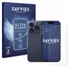 A product shot showing a box of screen protectors and a smartphone with a screen protector applied. Produktbild-Vorschau