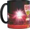 VfB Stuttgart Tasse Flutlicht aus Keramik 0,3L schwarz Produktbild-Vorschau 2