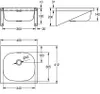 Franke Waschtisch Anima WT400A aus Chromnickelstahl zur Wandmontage Franke GmbH WT400A, WT400A-M Produktbild-Vorschau
