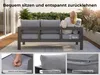 MeXo Gartenmöbelset, Loungeset Aluminium für 6-7 Personen Produktbild-Vorschau 5