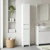 vidaXL Mobile da bagno bianco 30 x 33 x 190 cm in materiale Anteprima dell’immagine prodotto 2