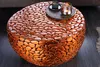 riess-ambiente Table basse ronde STONE MOSAIC 75 cm cuivre Voir les images du produit 6
