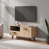 Fernsehschrank ‘Noppen’ mit Schublade und Tür 100 x 38 x 49 Produktbild-Vorschau 1