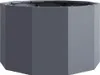 vidaXL Pflanzkübel Anthrazit 60 x 60 x 35 cm Stahl Produktbild-Vorschau 5