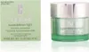 A product shot of a Clinique Superdefense Night Recovery Moisturizer jar and its packaging. Produktbild-Vorschau