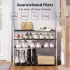EUGAD Schuhregal Schuhablage Schuhständer Schuhschrank Produktbild-Vorschau 2