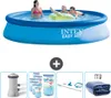 Intex runder aufblasbarer Easy Set-Schwimmpool – 396 x 84 Produktbild-Vorschau 1