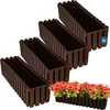 KOTARBAU® 4 st Balkonbak - Bloembak voor Balkon - Kunststof Productafbeelding-voorbeeld 1