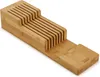 A wooden knife organizer for drawers. Náhled obrázku produktu