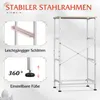 Kommode mit 3 Schubladen aus Stoff, Kommodenschrank für Produktbild-Vorschau 4
