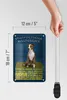 Blechschild Spruch 12x18cm Staffordshire Bullterrier Hund Produktbild-Vorschau 5