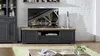 TV-Board Jasmin Lowboard in graphit Artisan Eiche 193x54 cm Produktbild-Vorschau 5