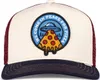 DJINNS Cappello Trucker HFT Food Peace Pizza Fossil Anteprima dell’immagine prodotto 2