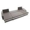 A sectional sofa is shown from a high angle on a white background. Produktbild-Vorschau