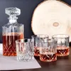 Whisky-Karaffe und -Gefäße aus Glas 900 ml + 4x300 ml 5 Produktbild-Vorschau 2