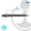 tecuro Fixpin Einschlagdübel -nägel Ø 4  x 18 mm, gehärtet, Produktbild-Vorschau 4