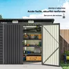 Sweiko, zahradní sklad, sklad na nářadí, s dvojitými Náhled obrázku produktu 7