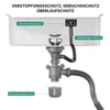 CECIPA MAX Edelstahl Spüle Schwarz 60x49CM - Spülbecken mit Produktbild-Vorschau 6