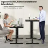 COSTWAY biurko z regulacją wysokości, elektryczne biurko Podgląd zdjęcia produktu 4