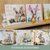 Osterkarten mit Umschlag 10er Set XXL – Bunte Produktbild-Vorschau 5