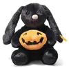Steiff Kuscheltier Hoppie Hase Mr. Spice schwarz 16 cm Produktbild-Vorschau 1