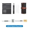 29PCS tužka Set kreslení skicování uhlí tužka umění Náhled obrázku produktu 14