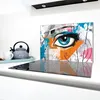 Glasschutzplatte für den Herd 80x52 Oko Produktbild-Vorschau 3