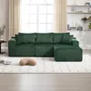 Modulares Sofa Set mit Chaiselongue & 2-Sitzer, weicher Produktbild-Vorschau 2