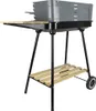 Holzkohle-Gartengrill mit Ablagen und Rädern MG905 Produktbild-Vorschau 5