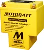 A yellow Motobatt QuadFlex battery with black text and markings. Anteprima dell’immagine prodotto