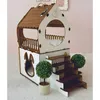 Jungengel Kaninchenhaus XL 2 Etagen Treppe Indoor Creme Produktbild-Vorschau 6