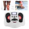 A collage showing images of leg and foot pain, and an electronic foot massager. Podgląd zdjęcia produktu