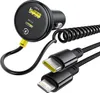 Ładowarka Samochodowa Baseus Circular 60W Usb-A + Usb-C Z Podgląd zdjęcia produktu 2