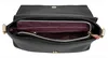An open black shoulder bag with a purple interior. Anteprima dell’immagine prodotto