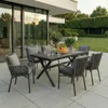 Gartenmöbel Set AFUERA aus Alu und Rope, moderne Outdoor Produktbild-Vorschau 1
