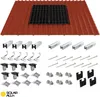 PV Montagesystem für Schrägdach Ziegeldach 2 Solarmodule Produktbild-Vorschau 1