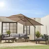Telo per ombrellone Falgos 3x3m, Beige Anteprima dell’immagine prodotto 3