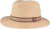Bailey melierter knautschbarer Papier-Fedora Hester in beige Produktbild-Vorschau