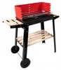 Grande barbecue a carbonella da giardino rettangolare Anteprima dell’immagine prodotto 2