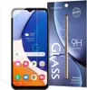 A product shot of a screen protector packaging and a smartphone with a screen protector applied. Anteprima dell’immagine prodotto