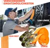 Spanngurt Zurrgurte 4m 20 Stück 2t ( 2000 daN, KG) Produktbild-Vorschau 2