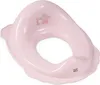 A pink baby toilet seat with a cartoon elephant and bunny illustration. Produktbild-Vorschau
