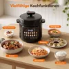Multikocher Edelstahl, Pressure Cooker, 14-in-1 Reiskocher, Produktbild-Vorschau 7
